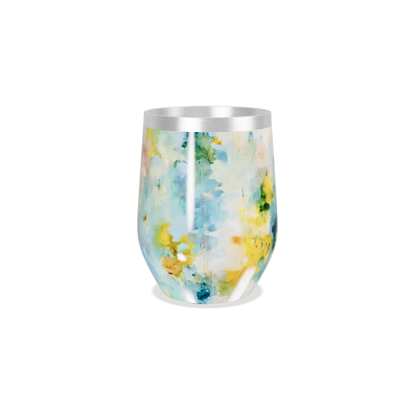 Copo Térmico Slim - Aço Inox Estampa Abstrata