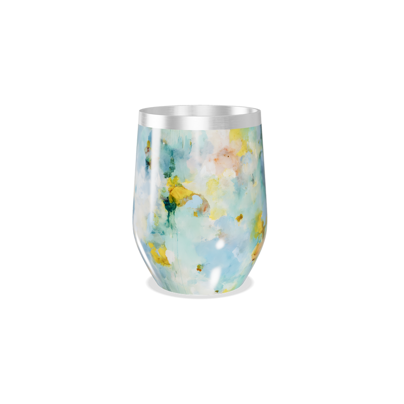 Copo Térmico Slim - Aço Inox Estampa Abstrata