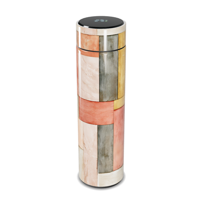 Garrafa Térmica Touch - Estampa Colorida