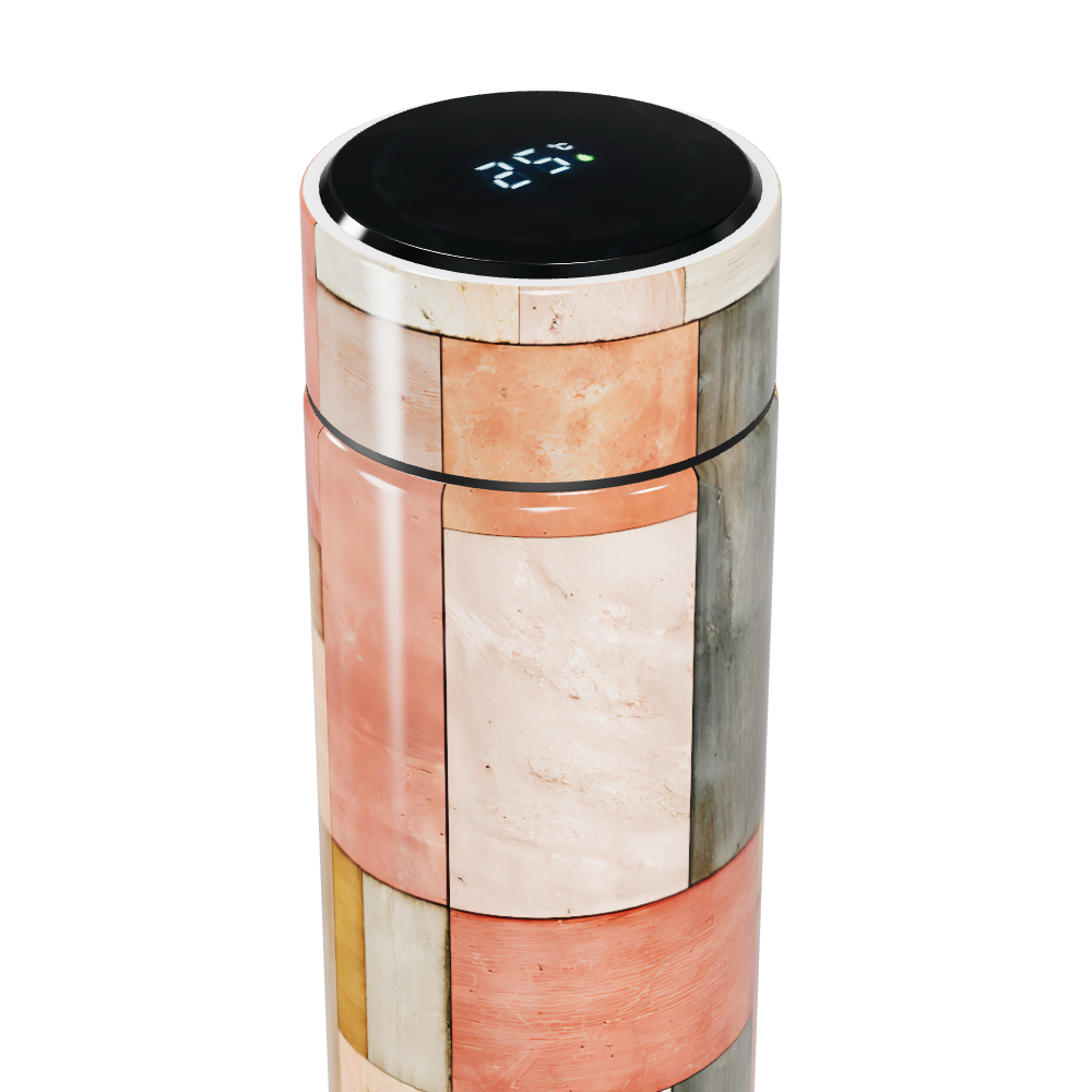 Garrafa Térmica Touch - Estampa Colorida