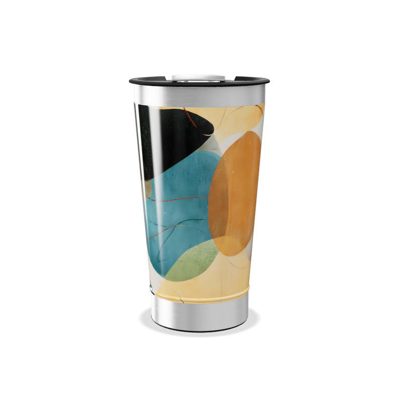 Copo Térmico - Abstrato Colorido