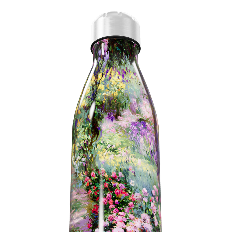 Garrafa Inox - Floral Artística 500ml