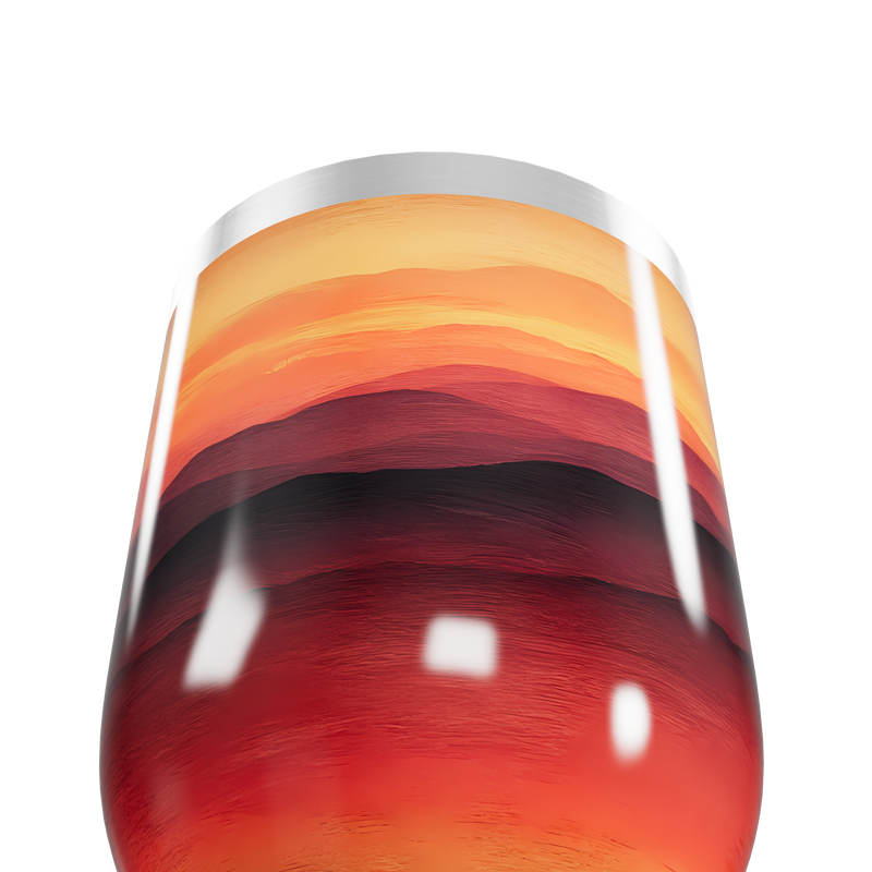 Copo Térmico Slim - Paisagem Pôr do Sol