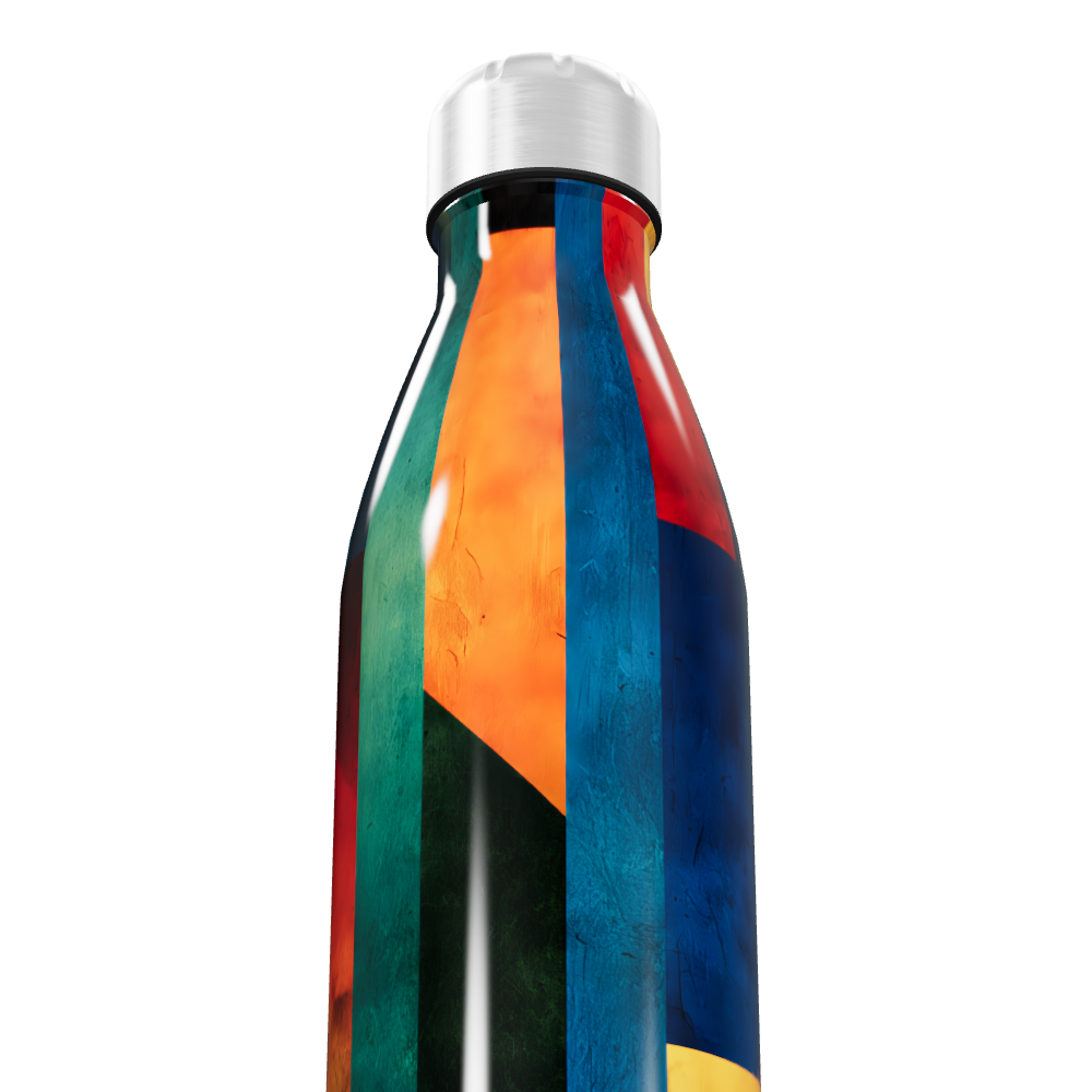 Garrafa Inox - Estampa Colorida