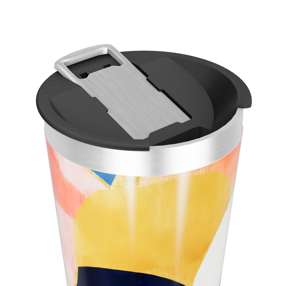 Copo Térmico - Estampa Colorida Aço Inox