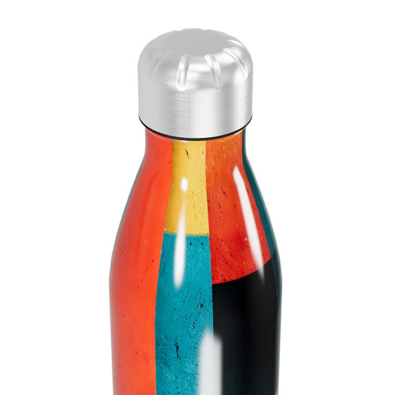 Garrafa Inox Estampada Colorida 500ml