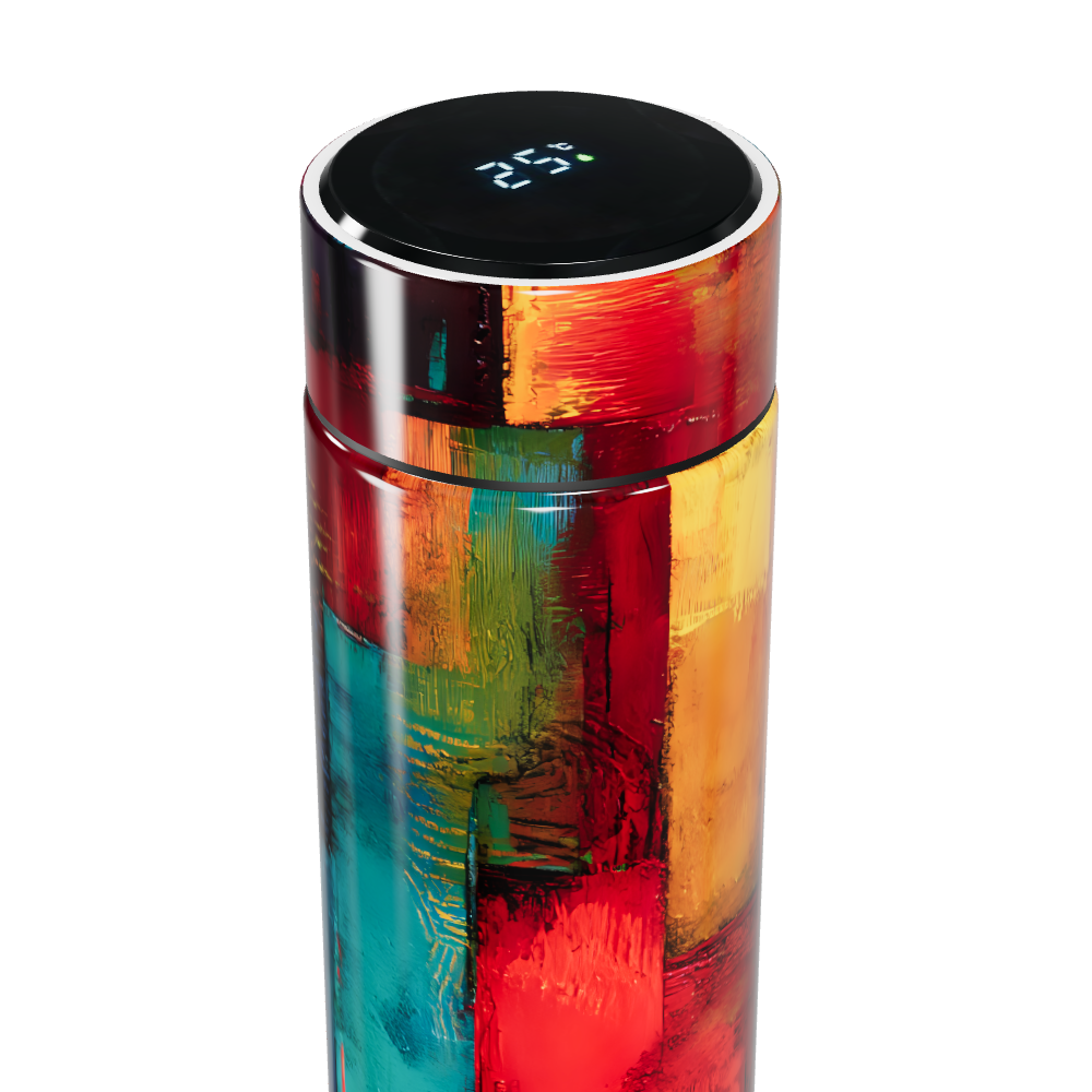 Garrafa Térmica Touch - Colorida em Aço Inox