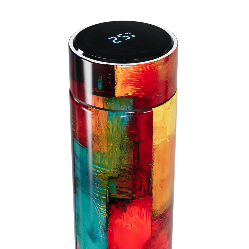 Garrafa Térmica Touch - Colorida em Aço Inox