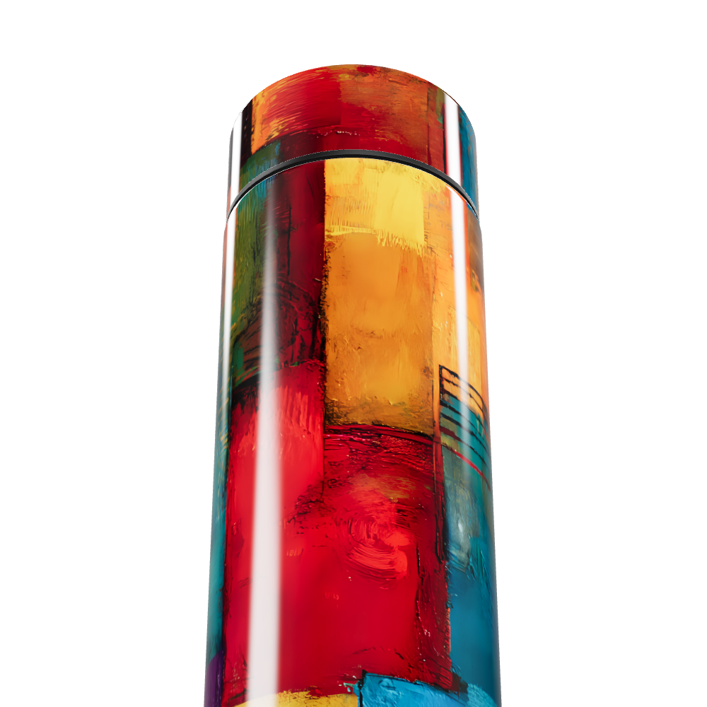 Garrafa Térmica Touch - Colorida em Aço Inox