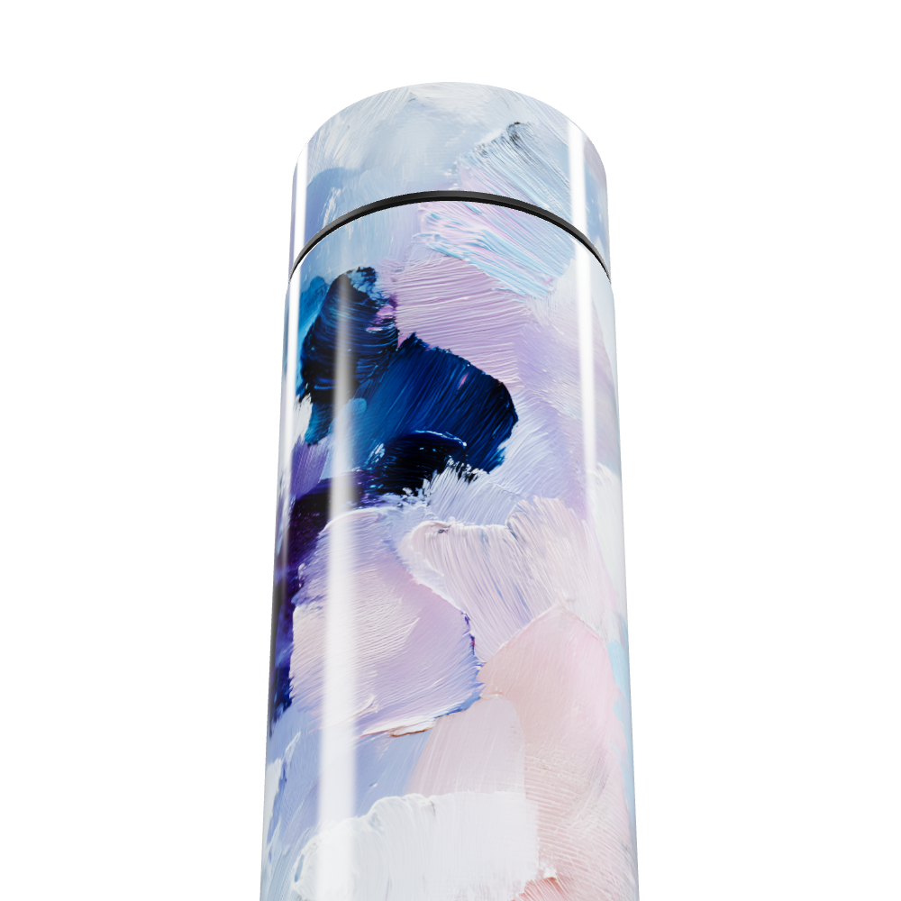 Garrafa Térmica Touch - Estampa Abstrata Colorida