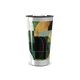Copo Térmico - Verde Abstrato Aço Inox