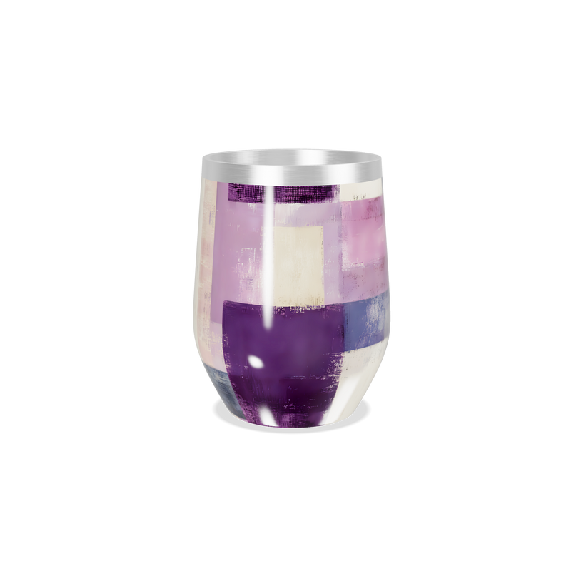 Copo Térmico Slim - Estampa Geométrica Colorida