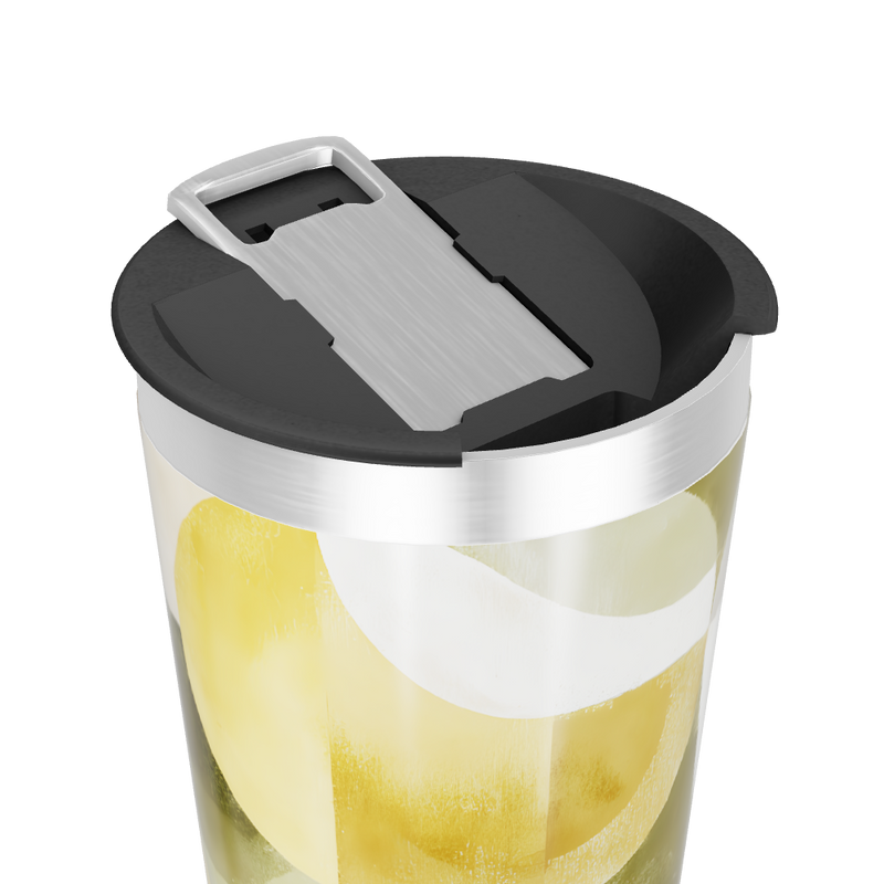 Copo Térmico - Estampa Abstrata Colorida