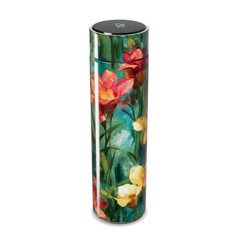 Garrafa Térmica Touch - Flores Coloridas