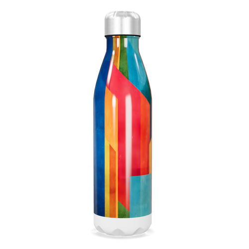 Garrafa Inox - Estampa Multicolorida