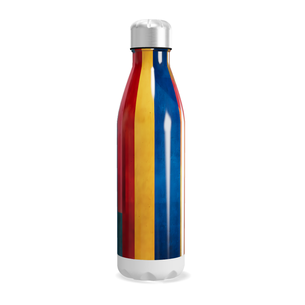 Garrafa Inox - Estampa Multicolorida