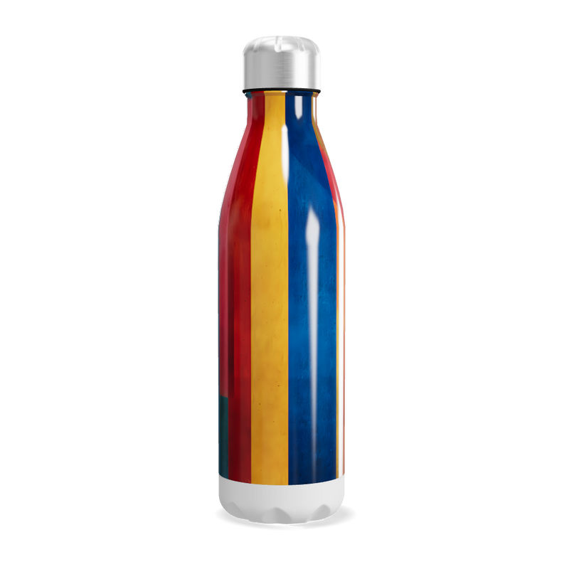 Garrafa Inox - Estampa Multicolorida