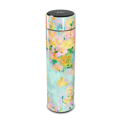 Garrafa Térmica Touch Floral Colorida