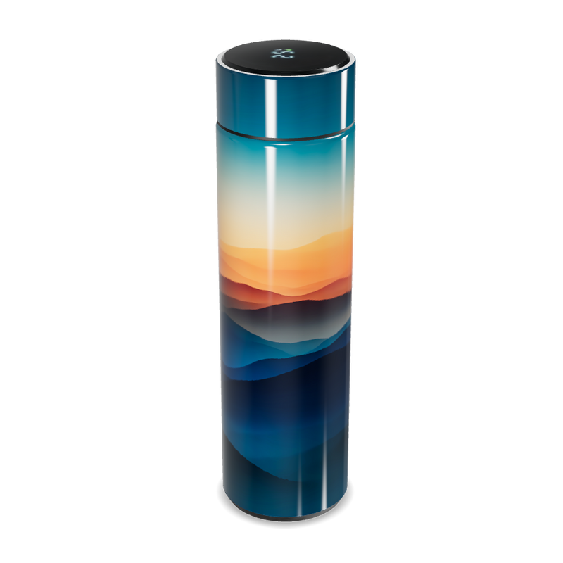 Garrafa Térmica Touch - Estampa Paisagem