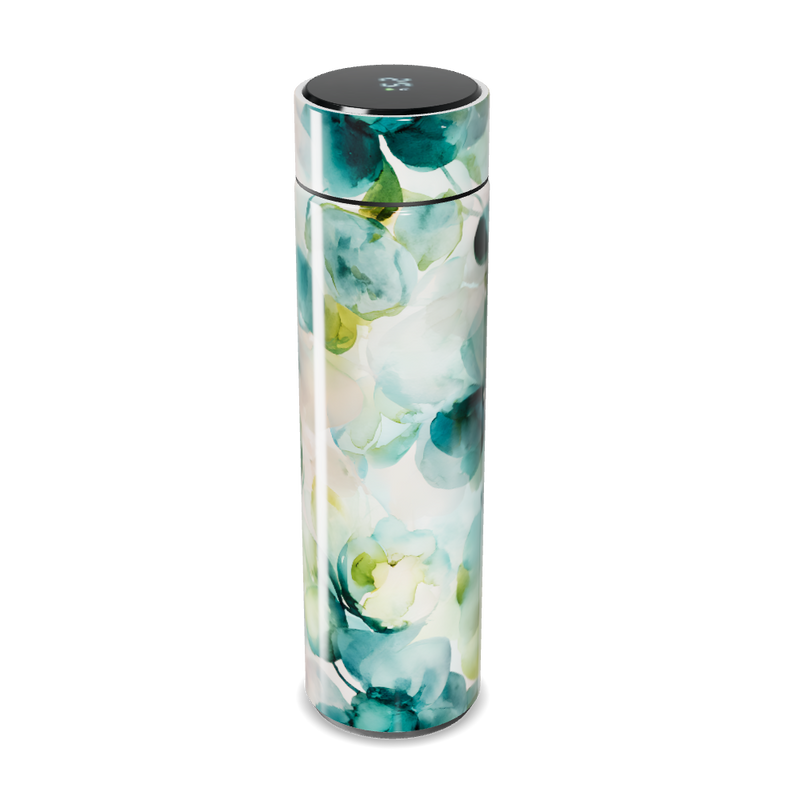 Garrafa Térmica Touch - Floral Multicolor Aço