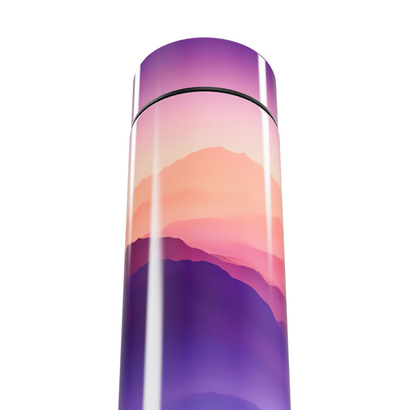 Garrafa Térmica Touch - Paisagem Roxa