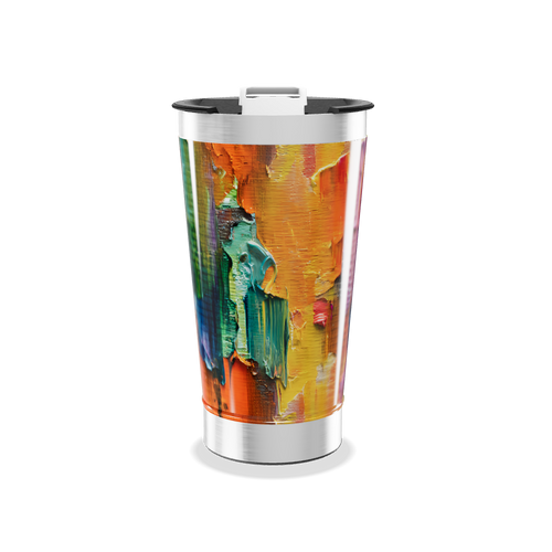 Copo Térmico - Pintura Colorida