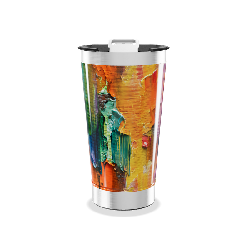 Copo Térmico - Pintura Colorida