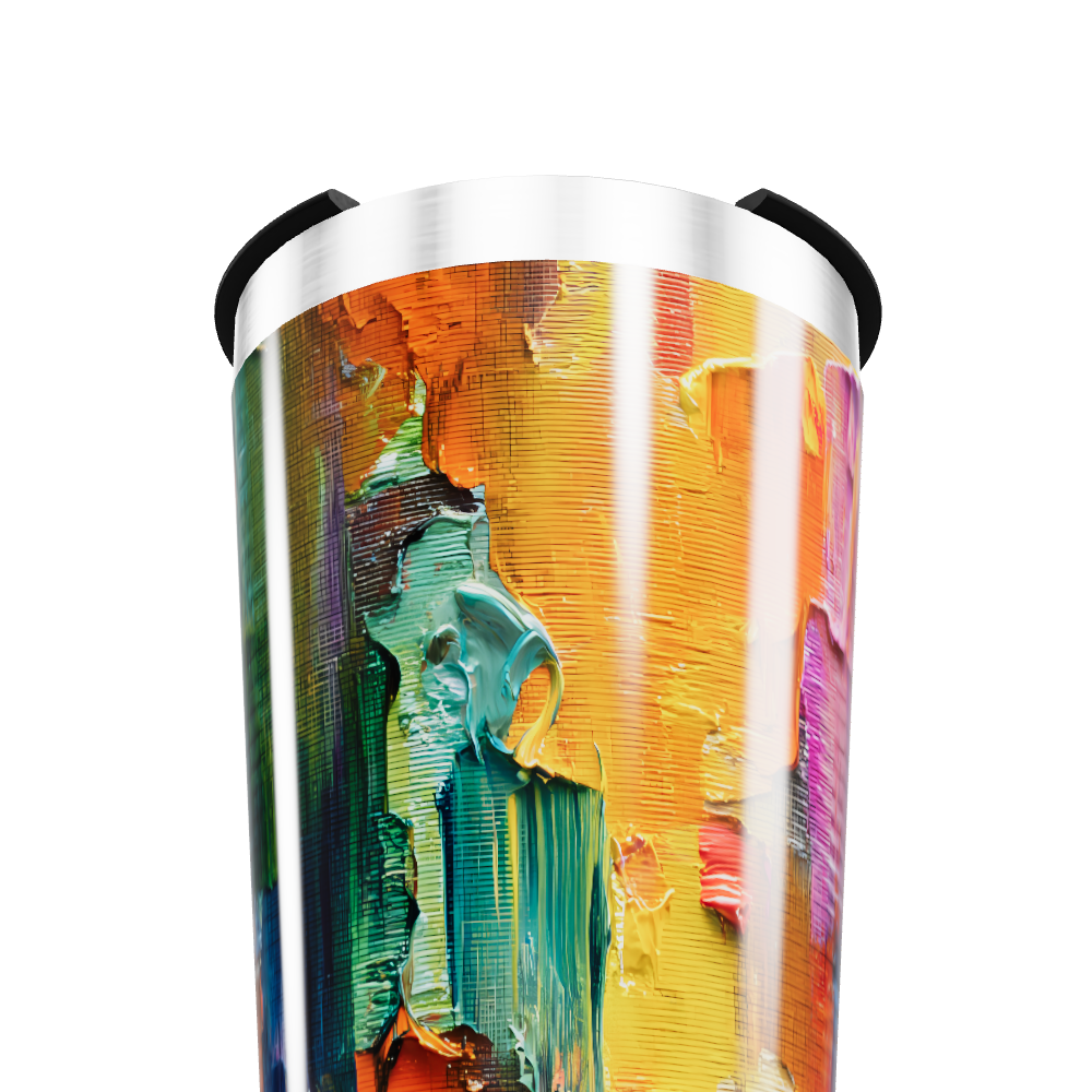 Copo Térmico - Pintura Colorida