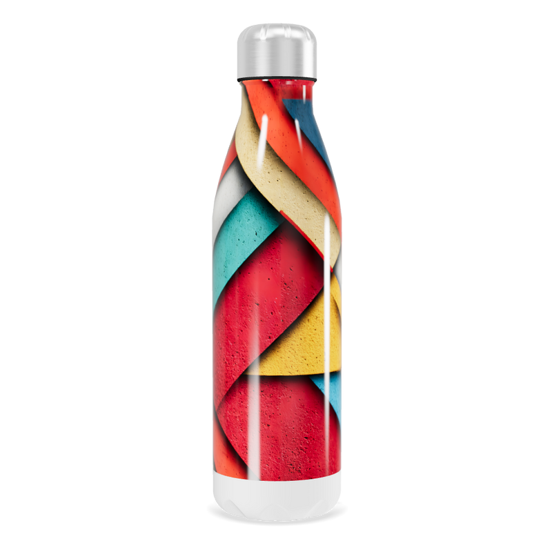Garrafa Inox Estampada Multicolorida