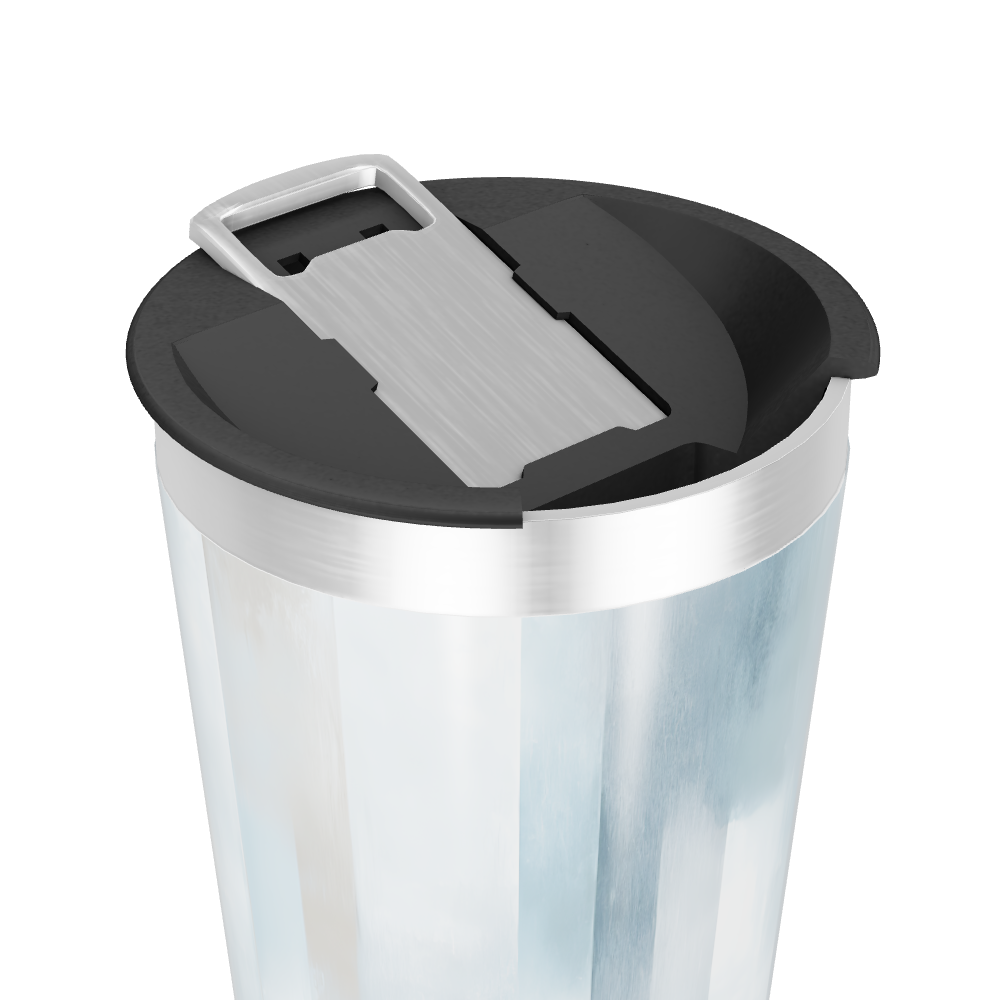 Copo Térmico - Aço Inox Prata