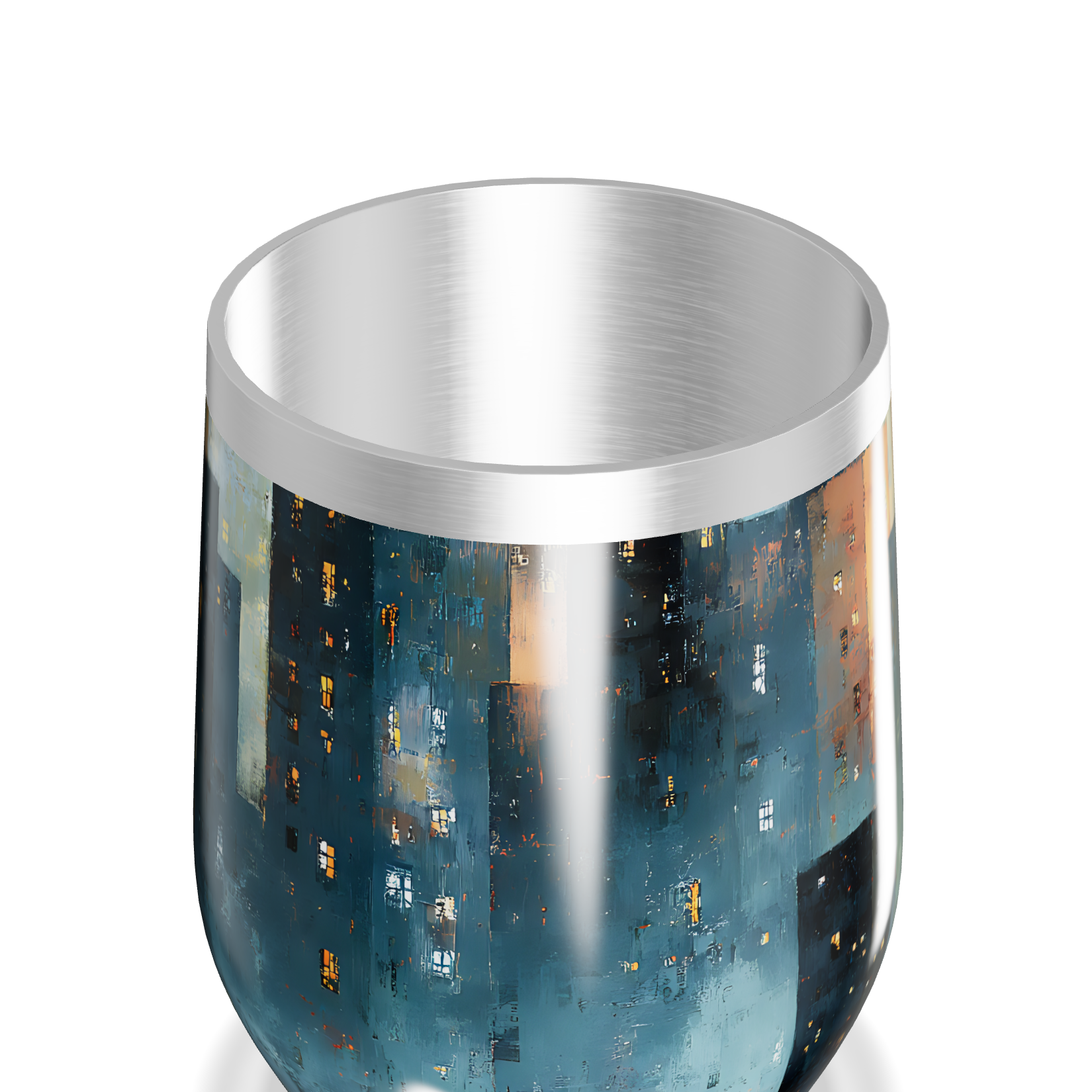 Copo Térmico Slim - Estampa Urbana