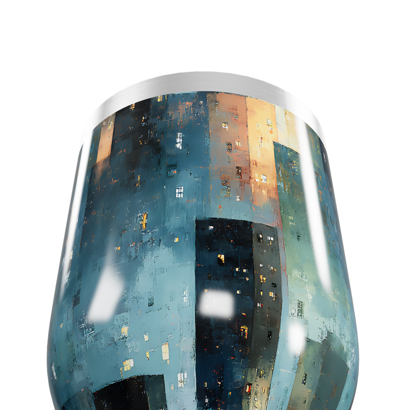 Copo Térmico Slim - Estampa Urbana