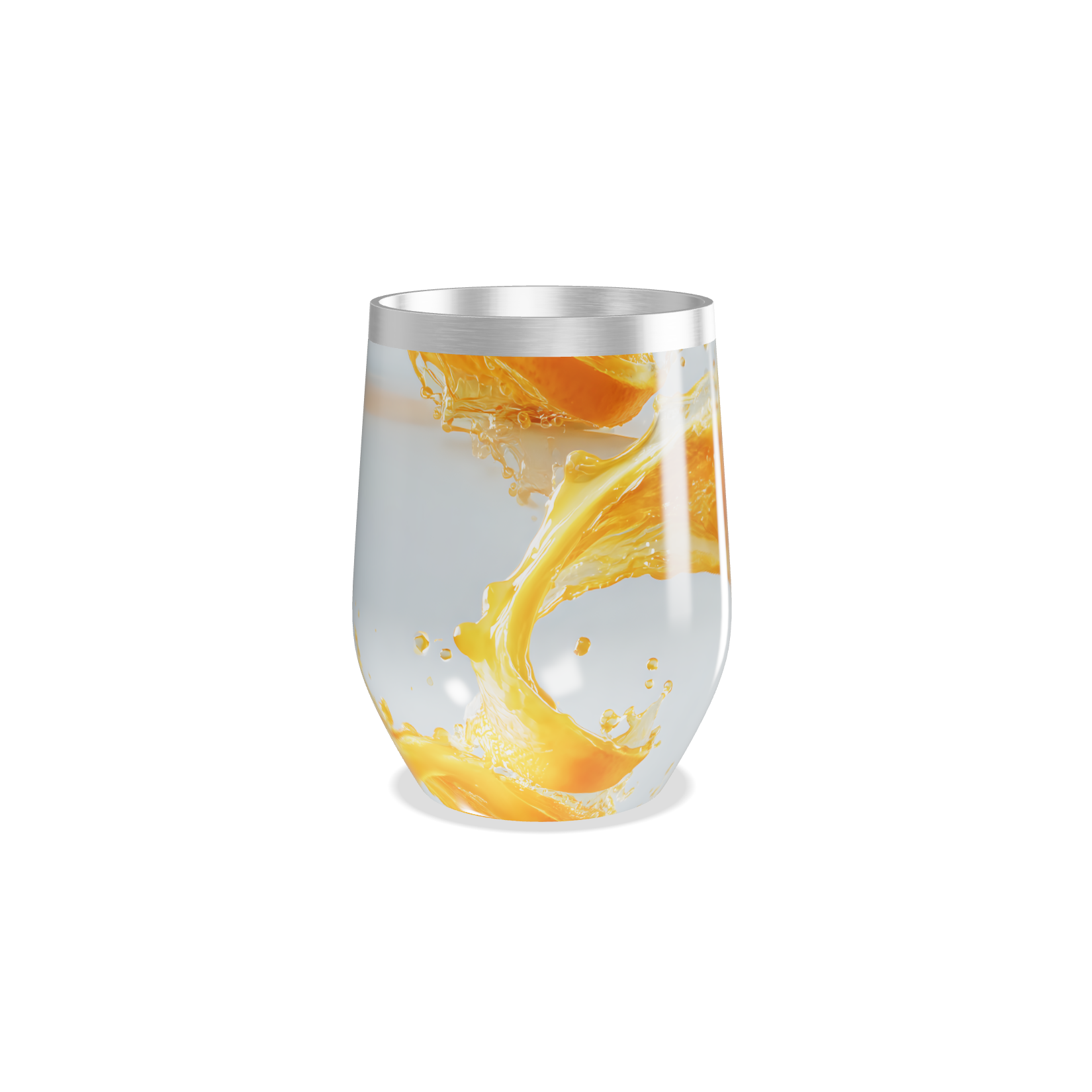 Copo Térmico Slim - Aço Inox Estampa Splash