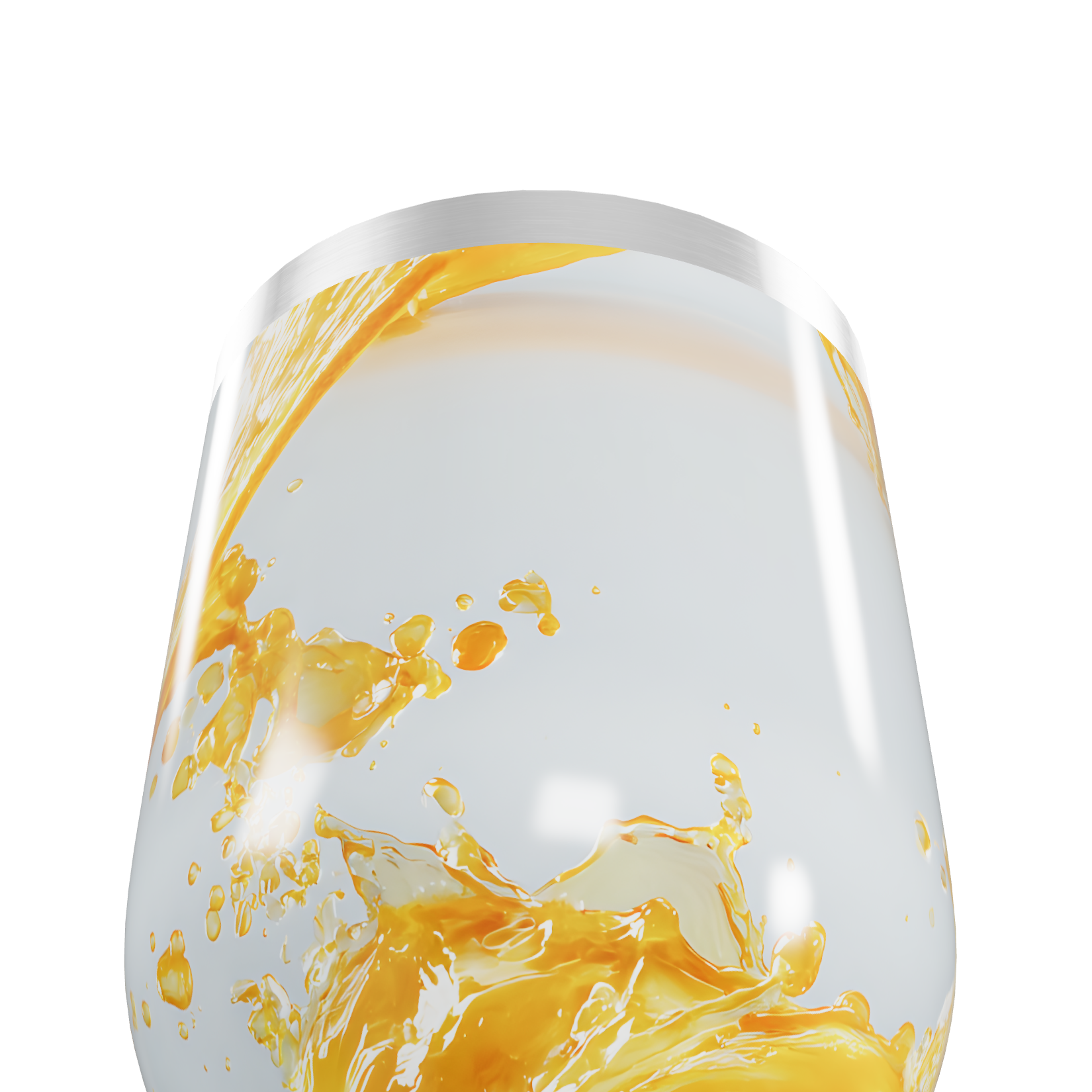 Copo Térmico Slim - Aço Inox Estampa Splash