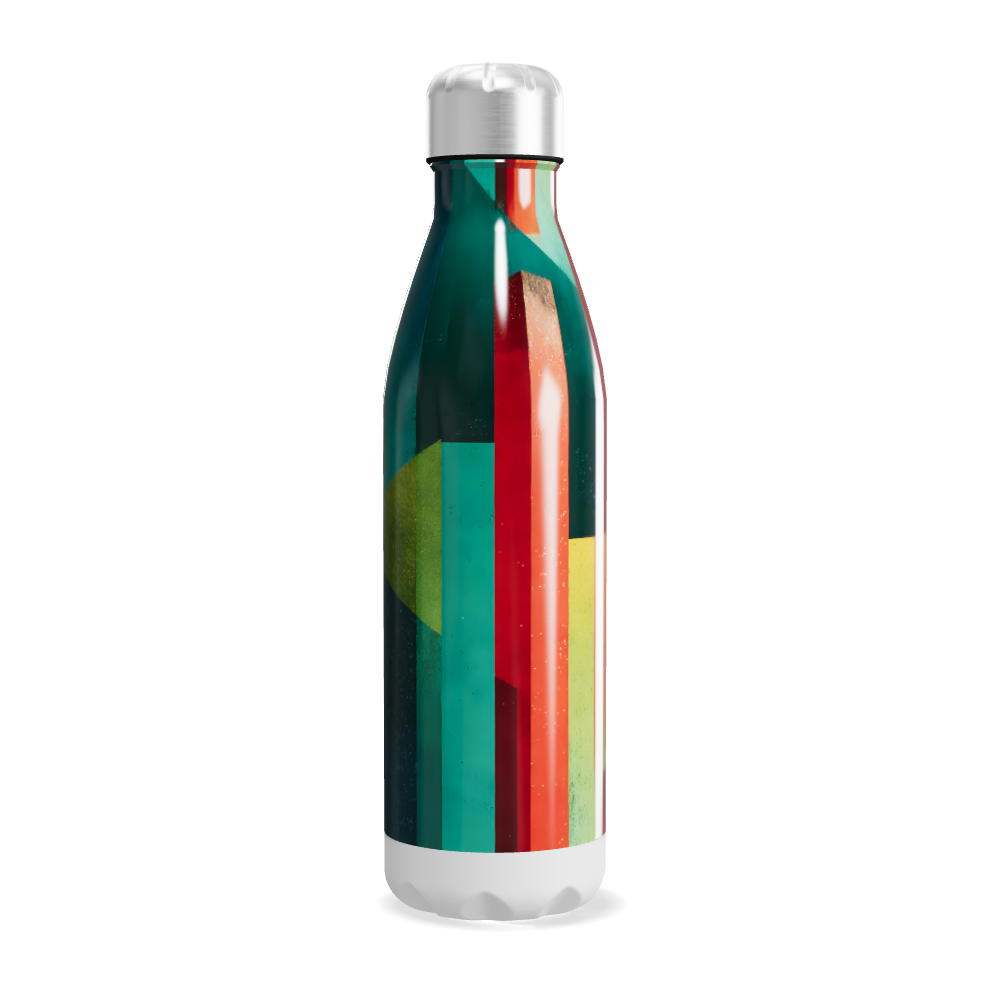 Garrafa Inox - Estampada Colorida térmica