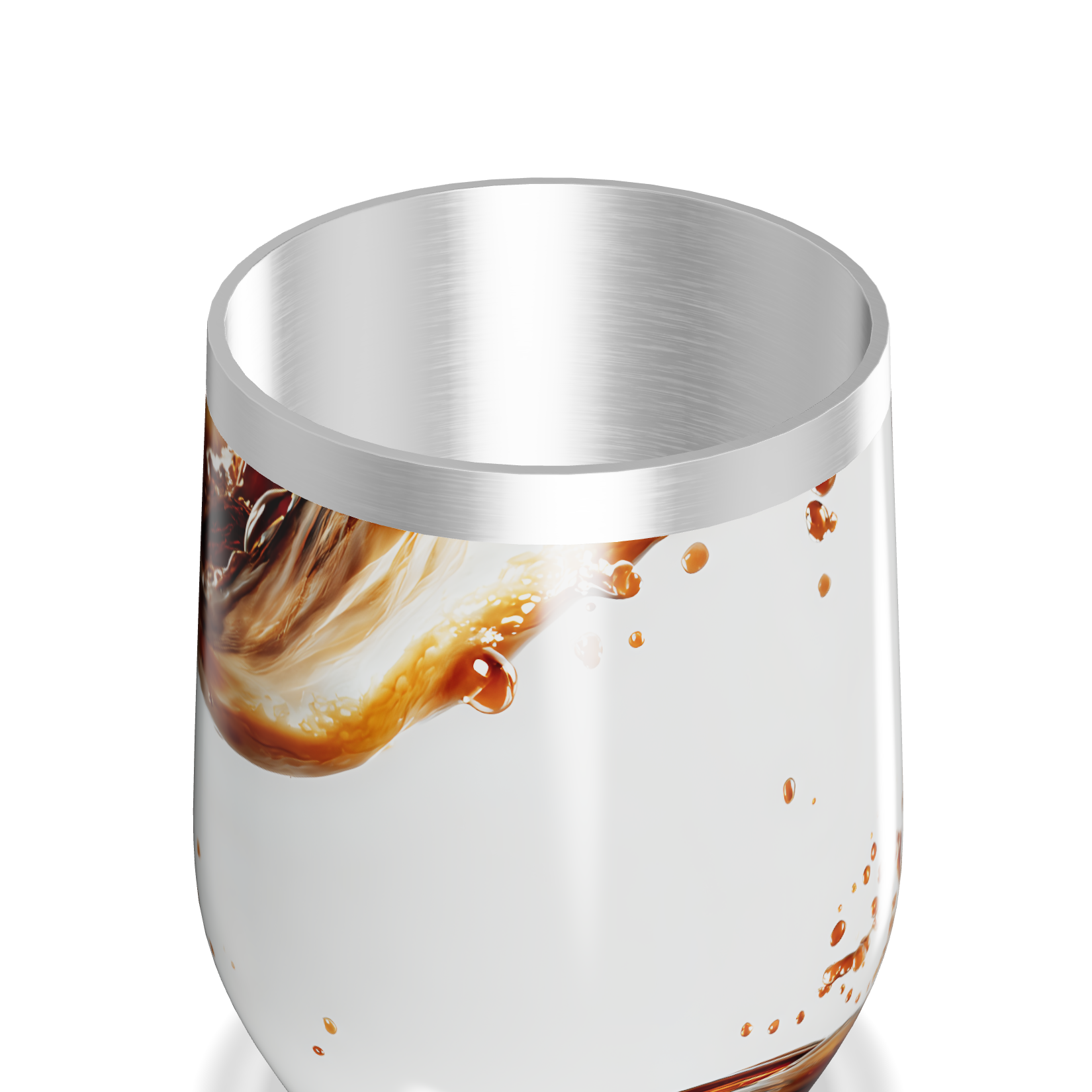 Copo Térmico Slim - Design Splash Colorido