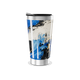 Copo Térmico - Abstrato Azul e Preto