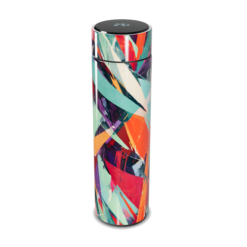 Garrafa Térmica Touch - Estampa Colorida Moderna