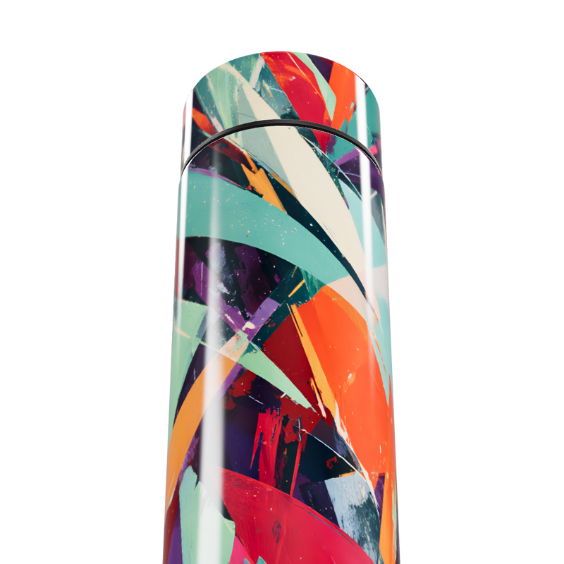 Garrafa Térmica Touch - Estampa Colorida Moderna