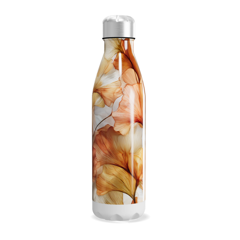 Garrafa Inox - Floral Aquarela 500ml