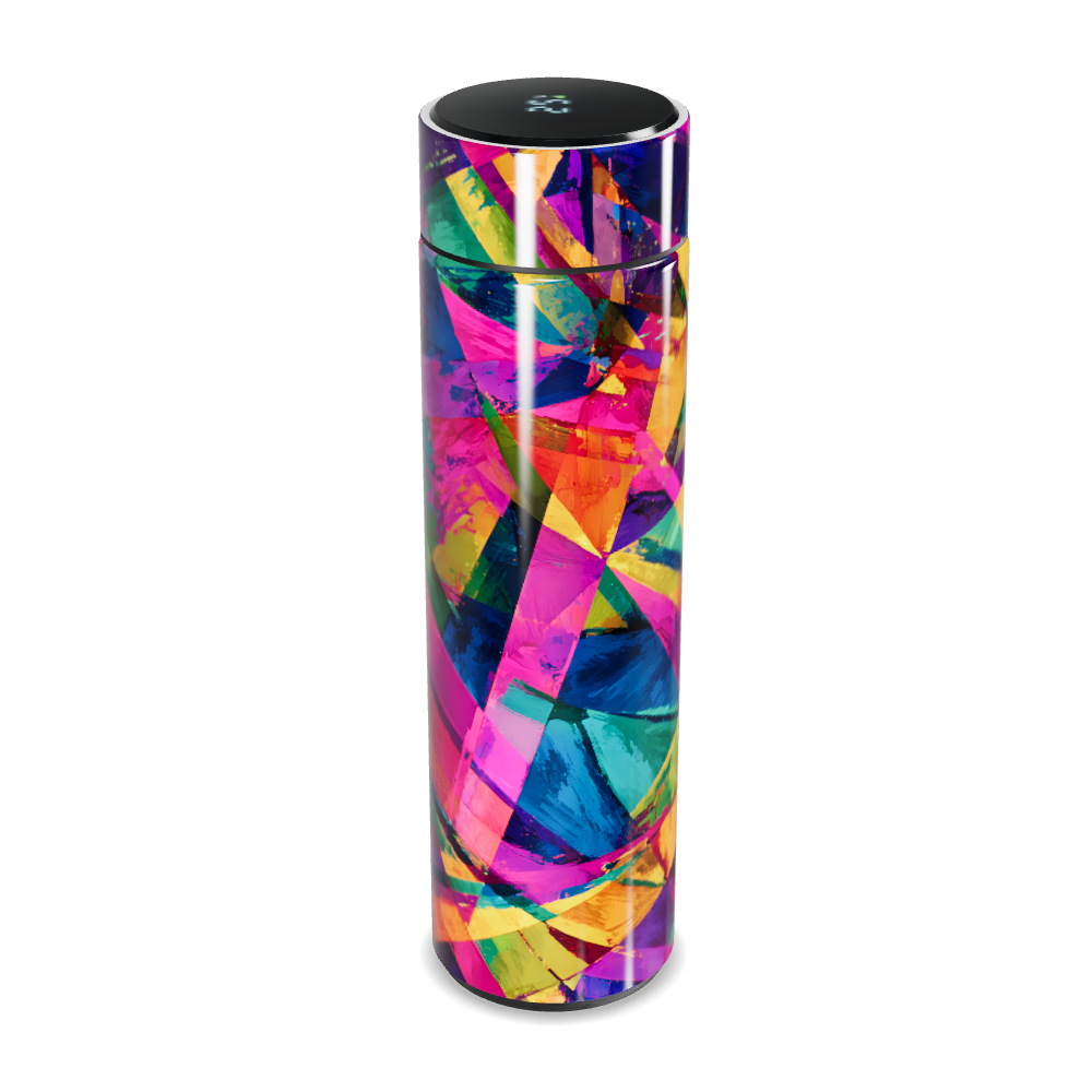 Garrafa Térmica Touch - Colorida com Display LED