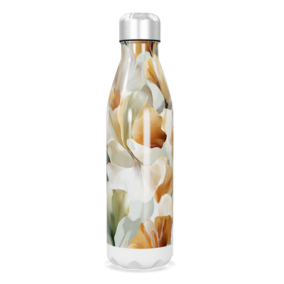 Garrafa Inox - Floral com Estampa Colorida