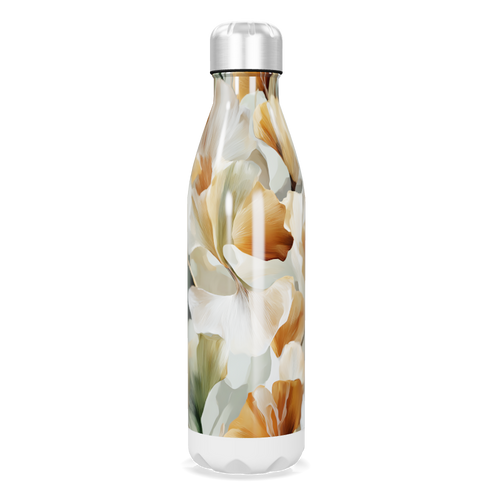 Garrafa Inox - Floral com Estampa Colorida