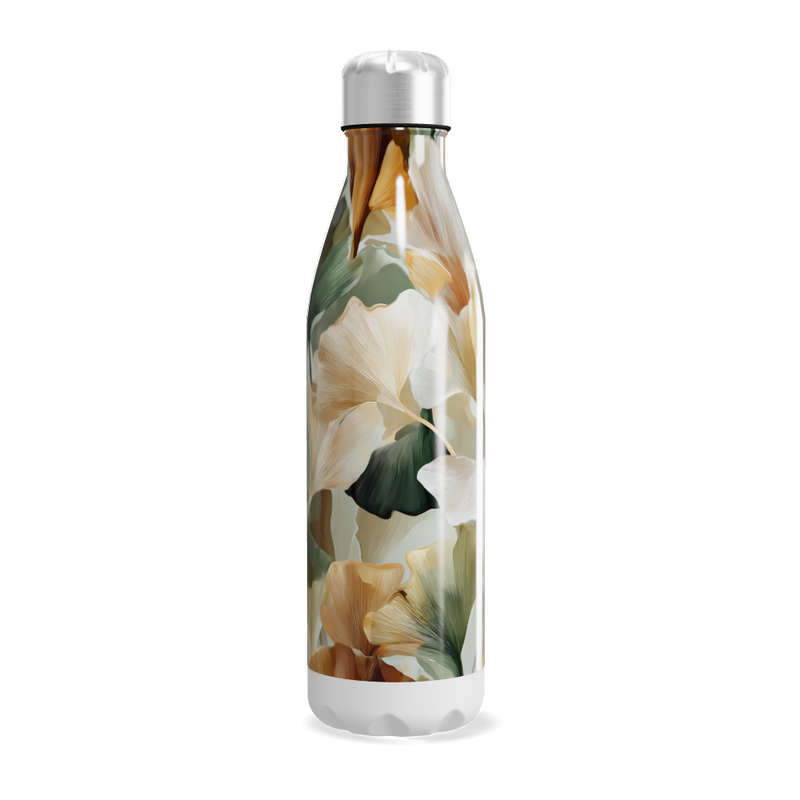 Garrafa Inox - Floral com Estampa Colorida
