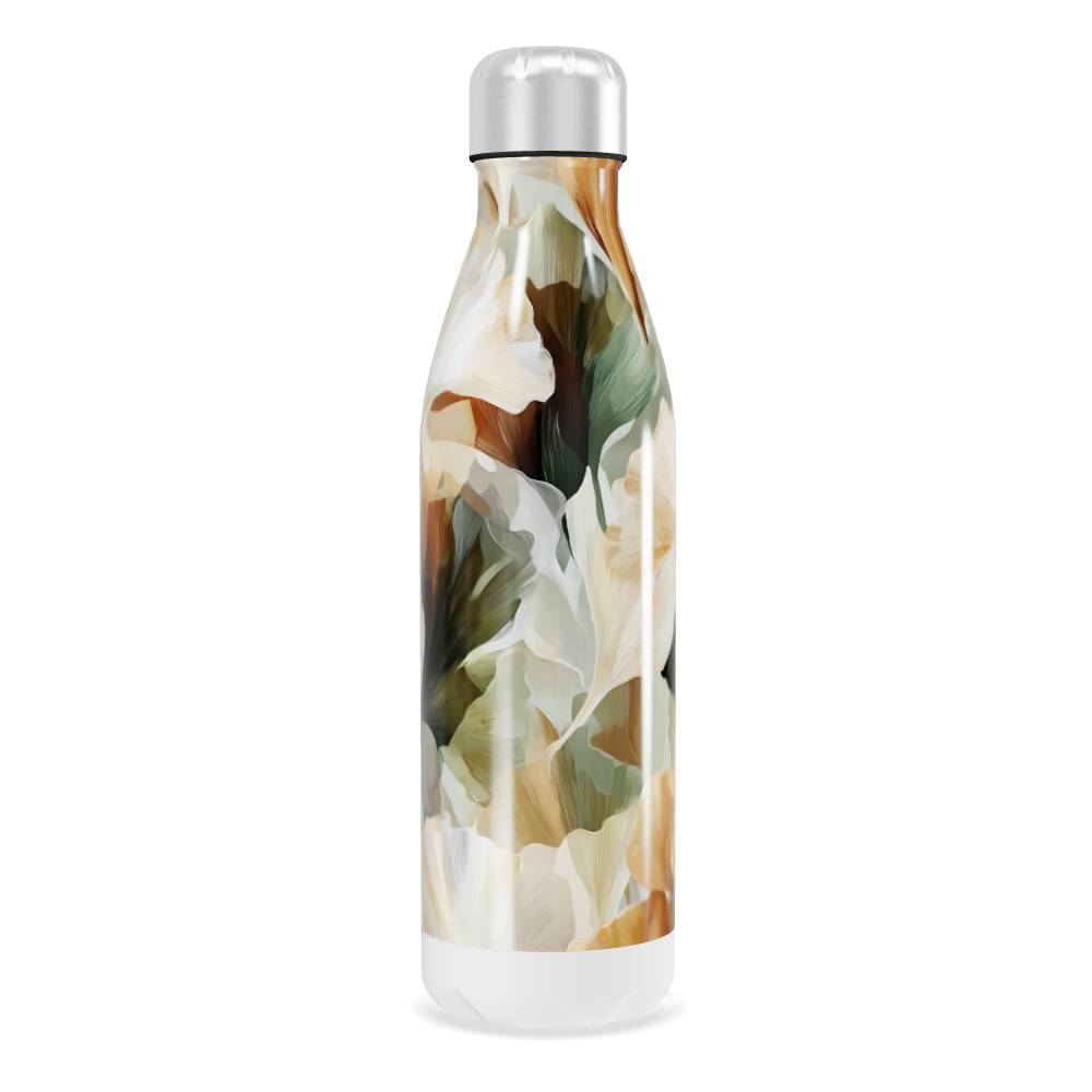 Garrafa Inox - Floral com Estampa Colorida