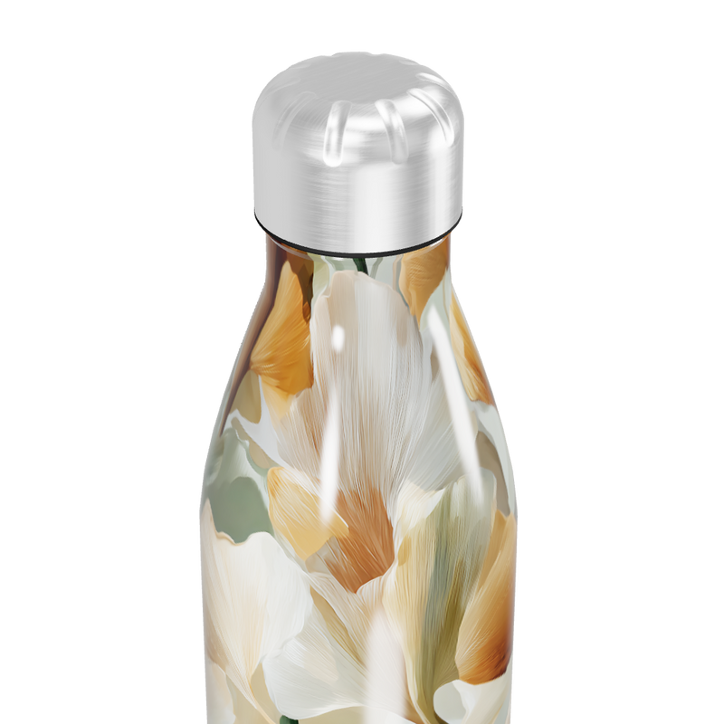 Garrafa Inox - Floral com Estampa Colorida
