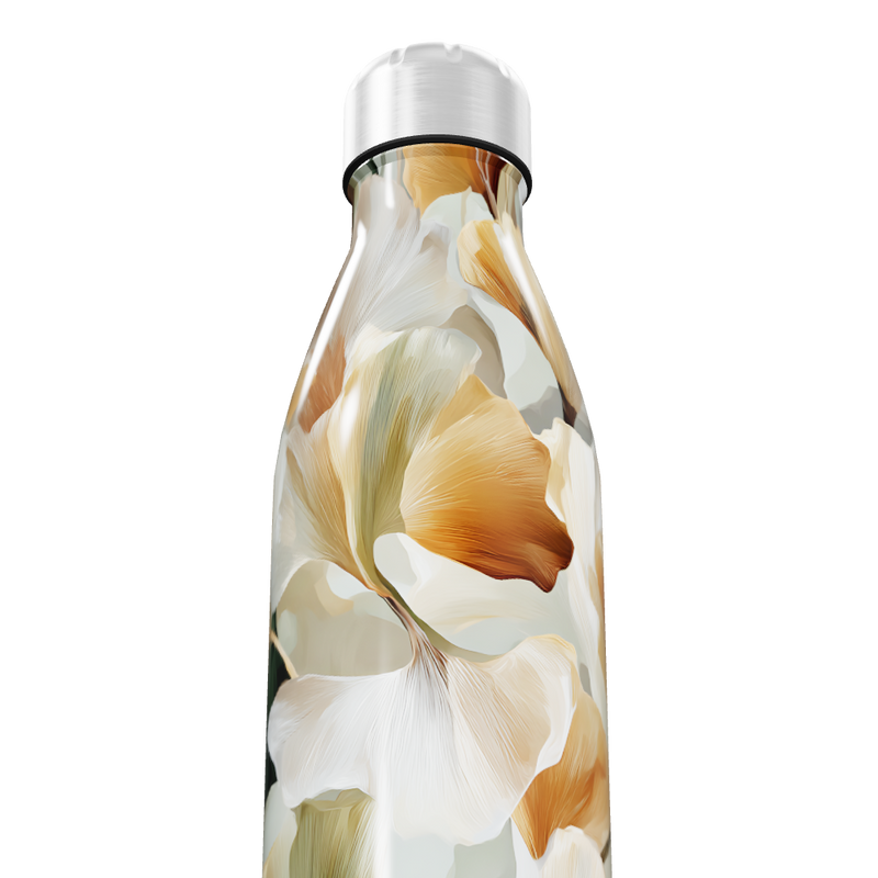 Garrafa Inox - Floral com Estampa Colorida
