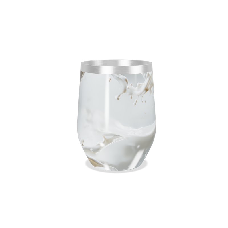 Copo Térmico Slim - Transparente com Efeito Líquido