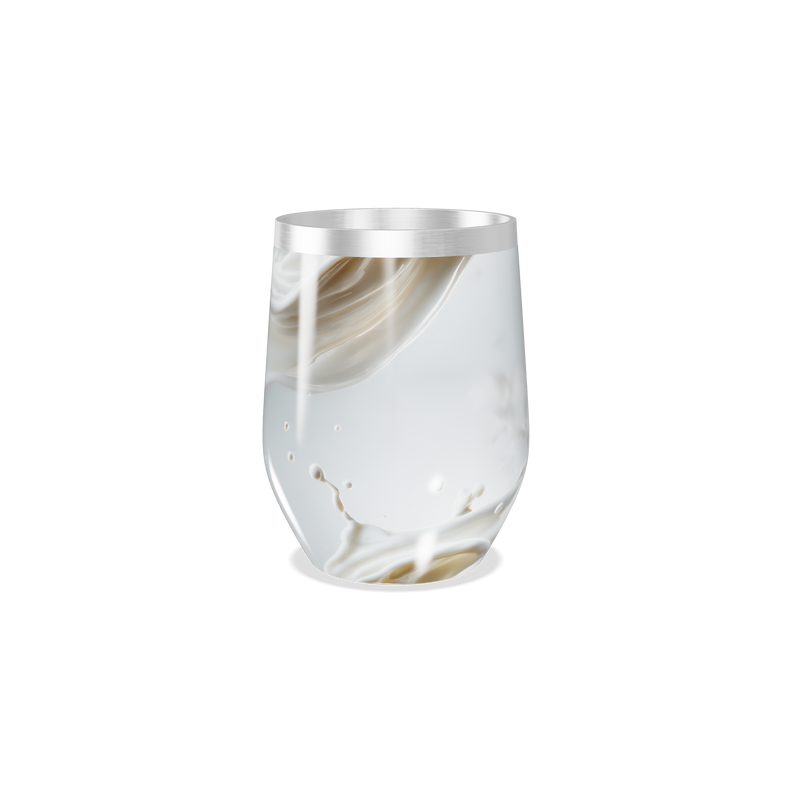 Copo Térmico Slim - Transparente com Efeito Líquido