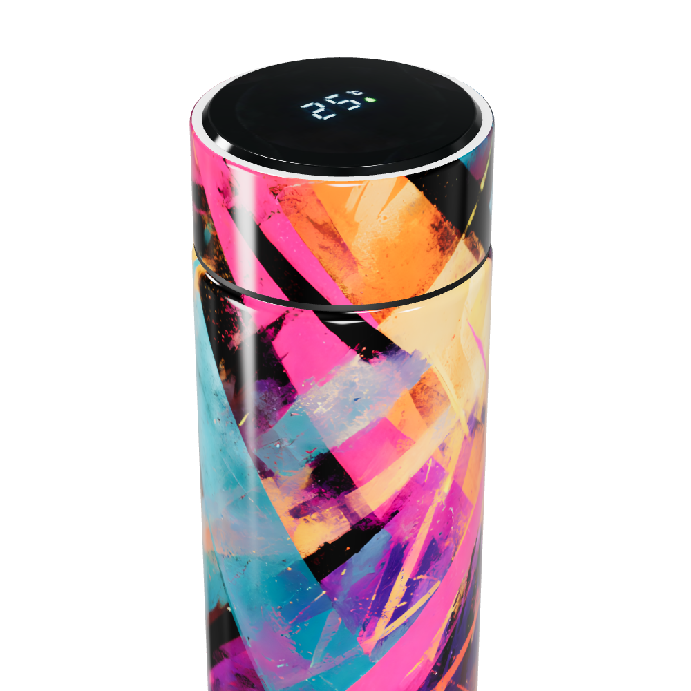 Garrafa Térmica Touch Estampa Colorida